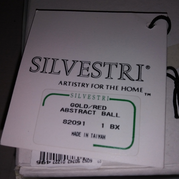 Vintage Silvestri blown glass tree ornaments. - Picture 7 of 8